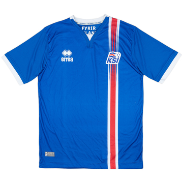 2016-18 Iceland Maillot Domicile - 8/10 - (M)