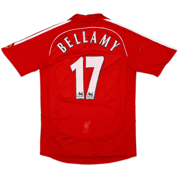 Maillot domicile Liverpool 2006-08 Bellamy #17 - 4/10 - (S)