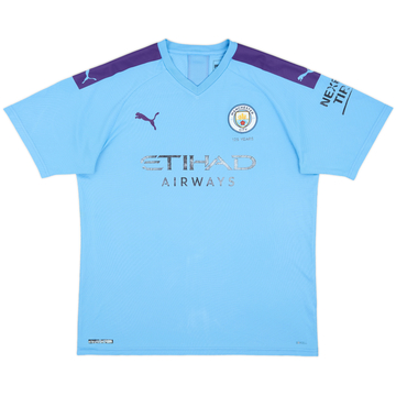 2019-20 Manchester City Maillot Domicile - 4/10 - (XL)