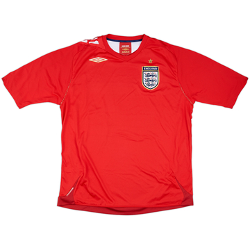 2006-08 England Maillot extérieur - 5/10 - (XL)