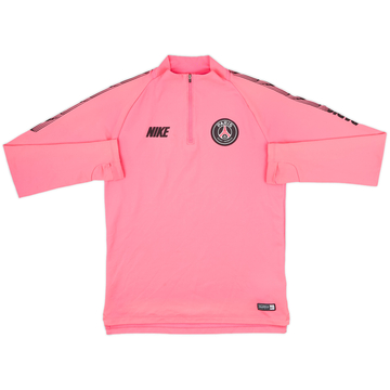 2019-20 Paris Saint-Germain Nike Haut d'entraînement zippé 1/4 - 8/10 - (S)
