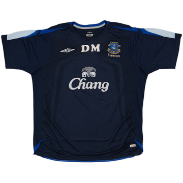 2005-06 Everton Modèle Staff Umbro Maillot d'entraînement (David Moyes) - 6/10 - (XL)
