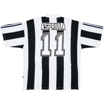 1995-97 Newcastle Maillot domicile Asprilla #11 - 7/10 - (XL)