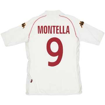 2000-01 Roma Maillot extérieur européen Montella #9 - 5/10 - (S)