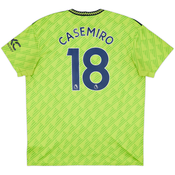 2022-23 Manchester United Maillot Third Casemiro #18 - 7/10 - (XXL)