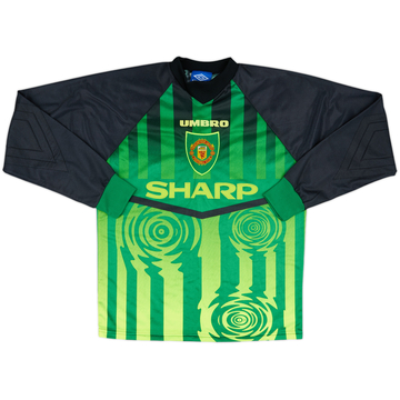 1997-98 Manchester United Maillot GK - 10/10 - (Y)