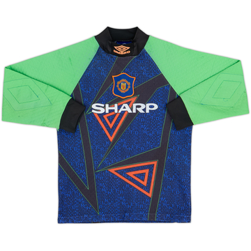 1994-96 Manchester United Maillot GK - 5/10 - (L.Boys)