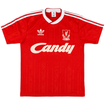 1988-89 Liverpool Maillot Domicile - 9/10 - (M)