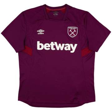 2019-20 West Ham Umbro Maillot d'entraînement - 9/10 - (XL)