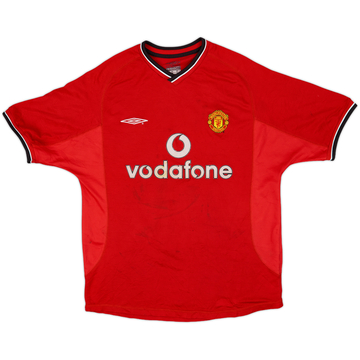 2000-02 Manchester United Maillot domicile - 4/10 - (M)