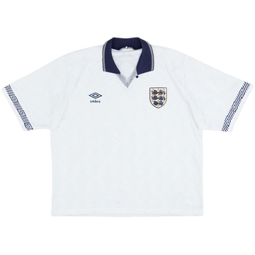 1990-92 England Maillot domicile - 6/10 - (S)