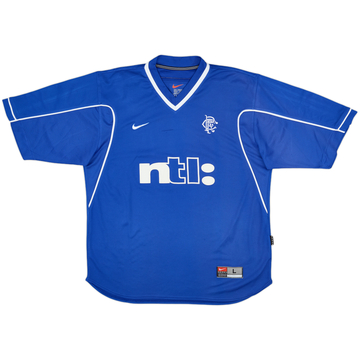 1999-01 Maillot Domicile Rangers - 7/10 - (L)