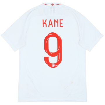 2018-19 England Maillot Domicile Authentique Kane #9 - 6/10 - (M)