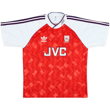 1990-92 Arsenal Maillot Domicile - 6/10 - (L)