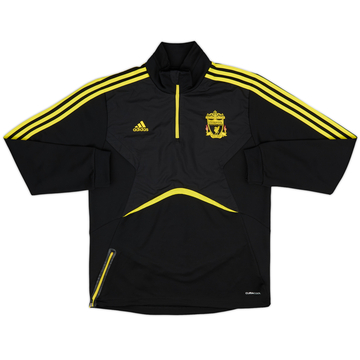 2010-11 Liverpool adidas Haut d'entraînement 1/4 Zip - 6/10 - (L)