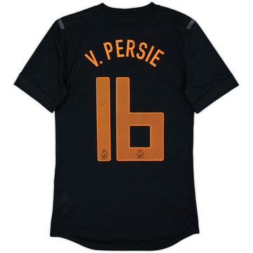 2012-13 Pays-Bas Maillot extérieur authentique V. Persie #16 - 5/10 - (S)