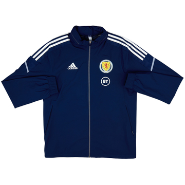 2021-22 Scotland adidas Veste de pluie à capuche - 10/10 - (S)