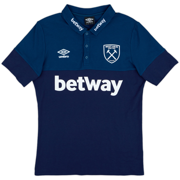 2021-22 West Ham Umbro Polo - 9/10 - (M)
