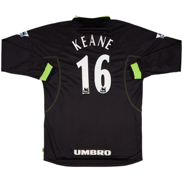 1998-99 Manchester United Troisième Maillot ML Keane #16 - 7/10 - (XL)