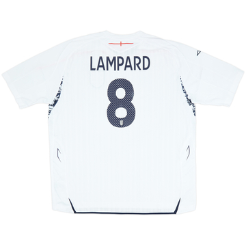 2007-09 England Maillot domicile Lampard #8 (3XL)