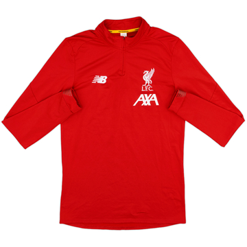 2019-20 Liverpool New Balance Haut d'entraînement 1/4 Zip - 10/10 - (S)