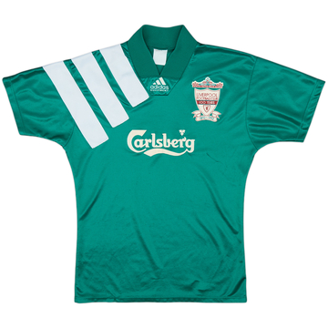 1992-93 Liverpool Maillot extérieur Centenaire - 8/10 - (S)