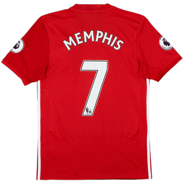 2016-17 Manchester United Maillot Domicile Memphis #7 - 10/10 - (S)