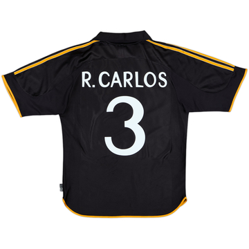 1999-01 Real Madrid Maillot extérieur R.Carlos #3 - 6/10 - (M)