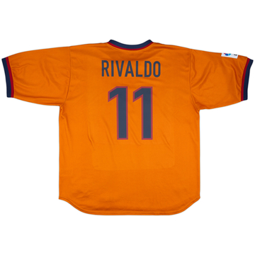 1998-00 Barcelona Maillot extérieur Rivaldo #11 - 8/10 - (XXL)