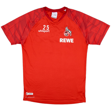 2019-20 FC Koln Uhlsport Maillot d'entraînement version joueur #25 - 6/10 - (L)