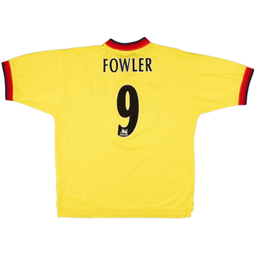 1997-99 Liverpool Maillot extérieur Fowler #9 - 8/10 - (XL)