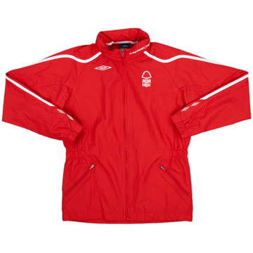 2007-09 Nottingham Forest Umbro Veste de pluie à capuche - 8/10 - (L.Boys)