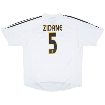 2004-05 Real Madrid Maillot domicile Zidane #5