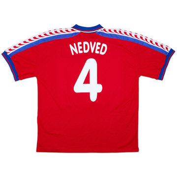 Maillot domicile République Tchèque 1996-98 Nedved #4 (XL)