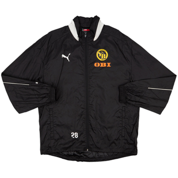 2008-10 Young Boys version joueur Puma veste de pluie à capuche #28 - 7/10 - (M)