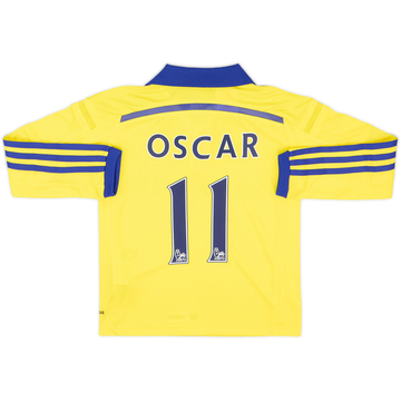 2014-15 Chelsea Maillot extérieur manches longues Oscar #11 (7-8 ans)