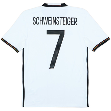 Maillot domicile Allemagne 2015-16 Schweinsteiger #7 (XS)