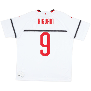 Maillot extérieur AC Milan 2018-19 Higuain #9 (XL)