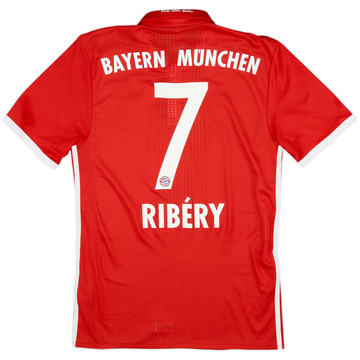 2016-17 Bayern Munich Maillot Domicile Authentique Ribery #7 - 8/10 - (S)