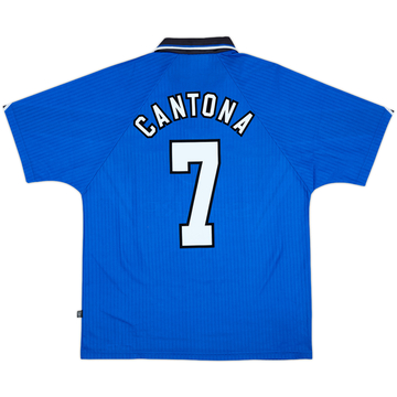 1996-98 Manchester United Maillot Third Cantona #7 - 10/10 - (L)