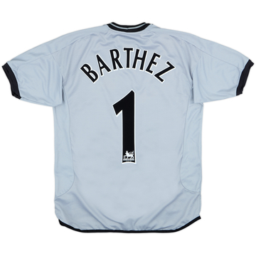 2001-02 Manchester United Maillot Centenaire GB MC Barthez #1 - 10/10 - (S)