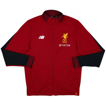 2017-18 Liverpool New Balance Veste de survêtement - 9/10 - (L)