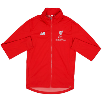 2018-19 Liverpool New Balance Veste de survêtement à capuche - 7/10 - (S)