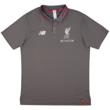 2018-19 Liverpool New Balance Polo - 9/10 - (M)