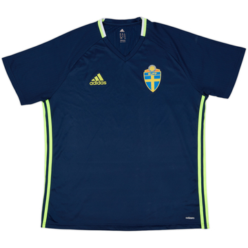 2016-17 Sweden adidas Maillot d'entraînement - 9/10 - (XL)