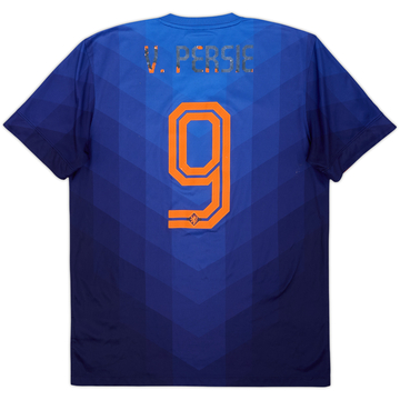 2014-15 Netherlands Maillot extérieur V.Persie #9 - 4/10 - (M)