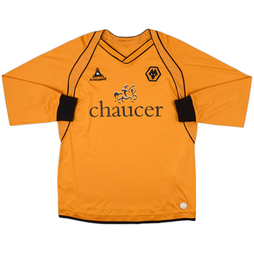 2006-08 Wolves Maillot Domicile L/S - 8/10 - (L)