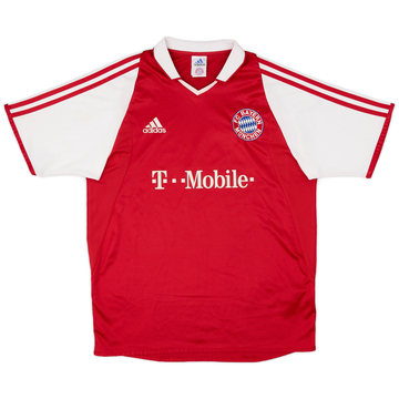 2003-04 Bayern Munich Maillot domicile - 6/10 - (XL.Boys)