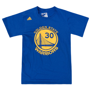 2016 Golden State Warriors Curry #30 adidas T-shirt S