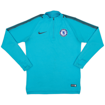 2017-18 Chelsea Nike 1/4 Zip Haut de training - 6/10 - (S)